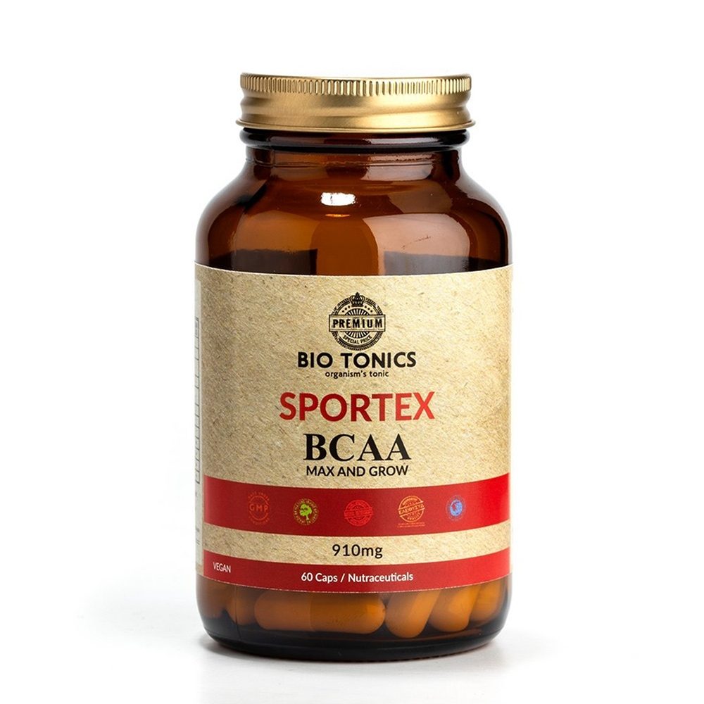 BCAA BIO TONICS Sportex Ανάκαμψη & Μυϊκή Υποστήριξη (60caps)