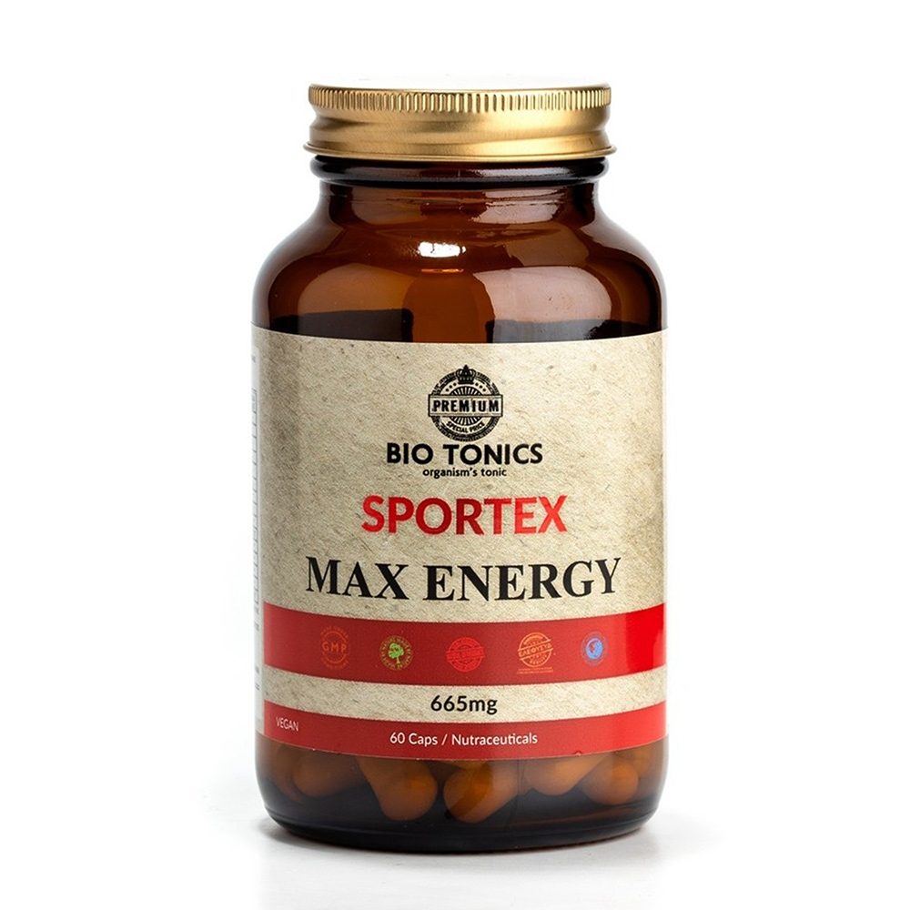 Max Energy Clean Energy & Stamina BIO TONICS (60caps)