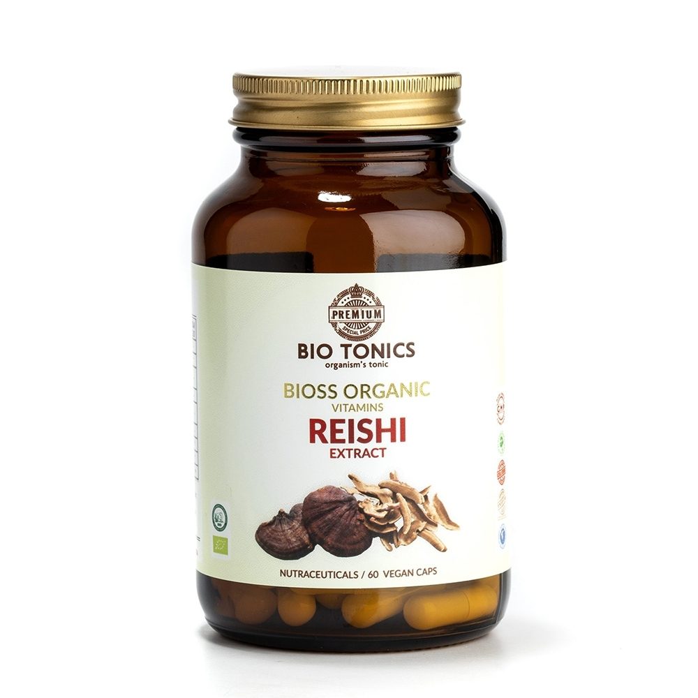 Γανόδερμα REISHI BIO TONICS 350mg (60caps)