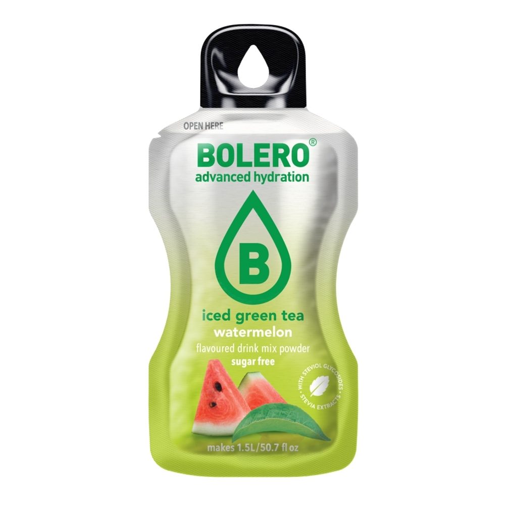 Bolero Ice Green tea Watermelon Sugar free (8 g)