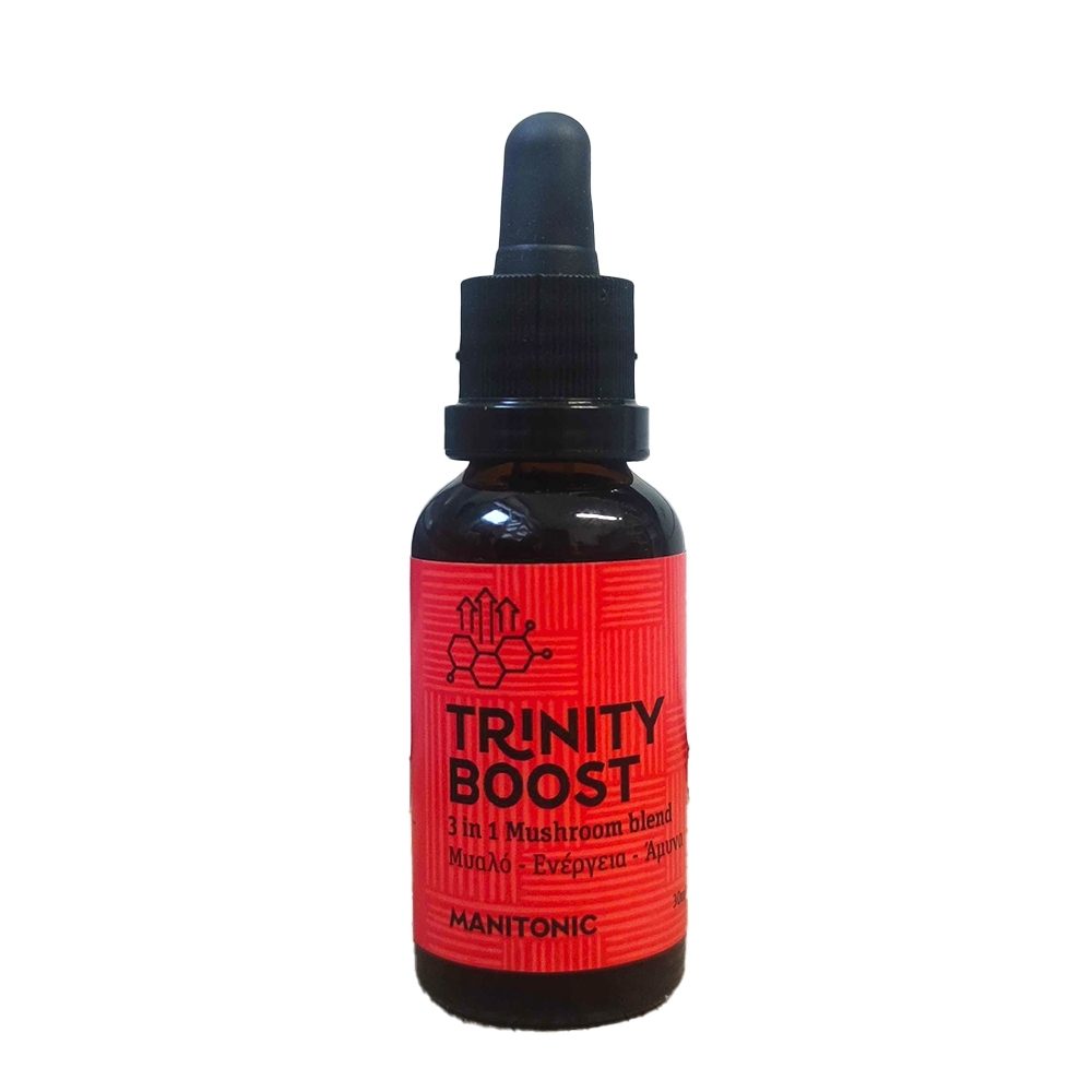 Εκχύλισμα Trinity Boost 3 σε 1 Μυαλό Ενέργεια Άμυνα (30ml)