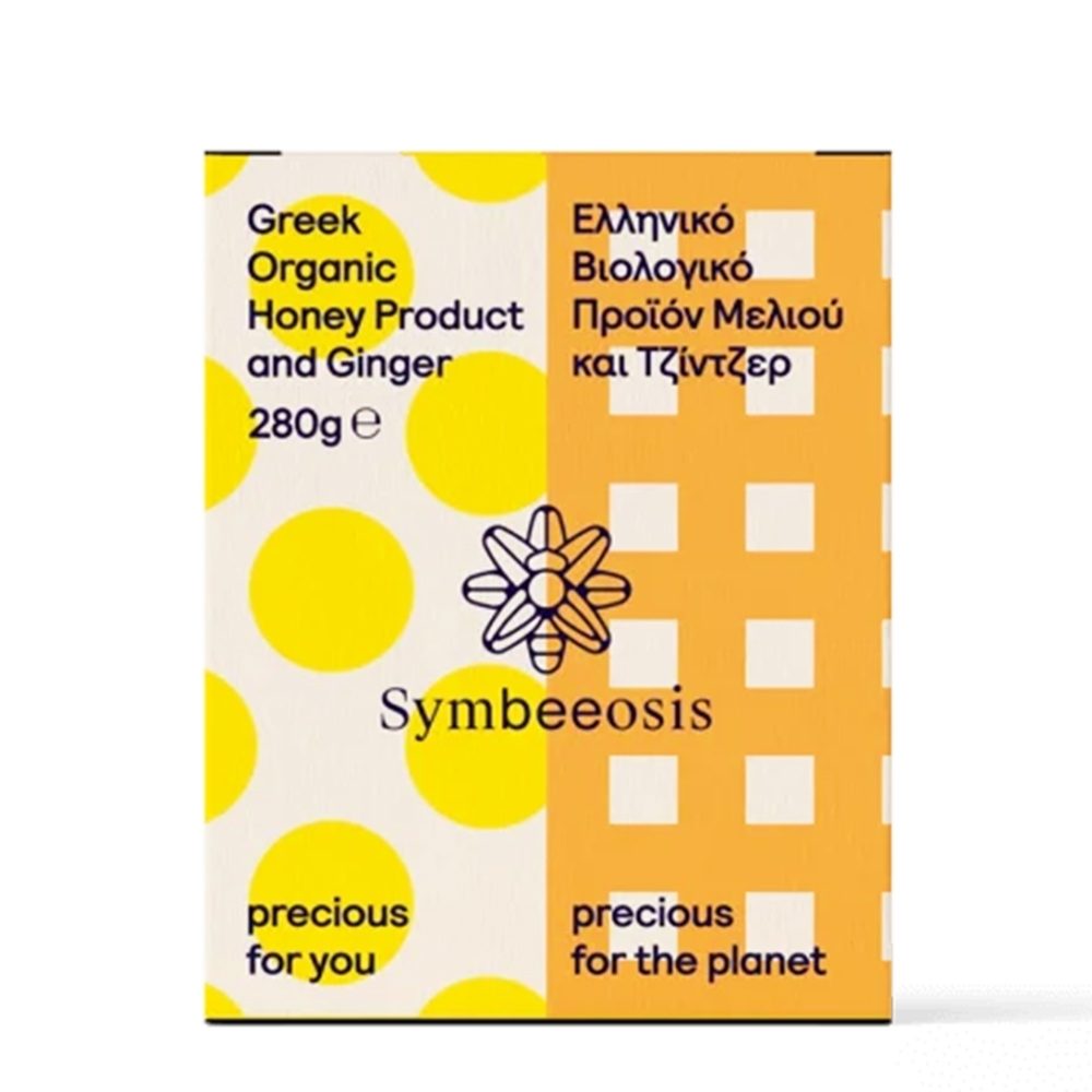 Functional Βιολογικό Μέλι με Τζίντζερ Τόνωση, ενέργεια & πέψη (280g)|