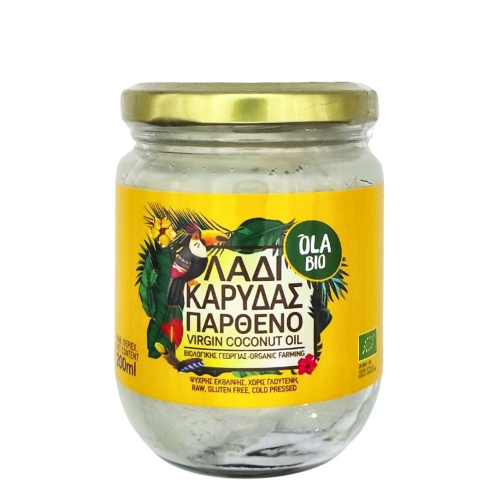 Λάδι καρύδας (Βιολογικό) (200ml)