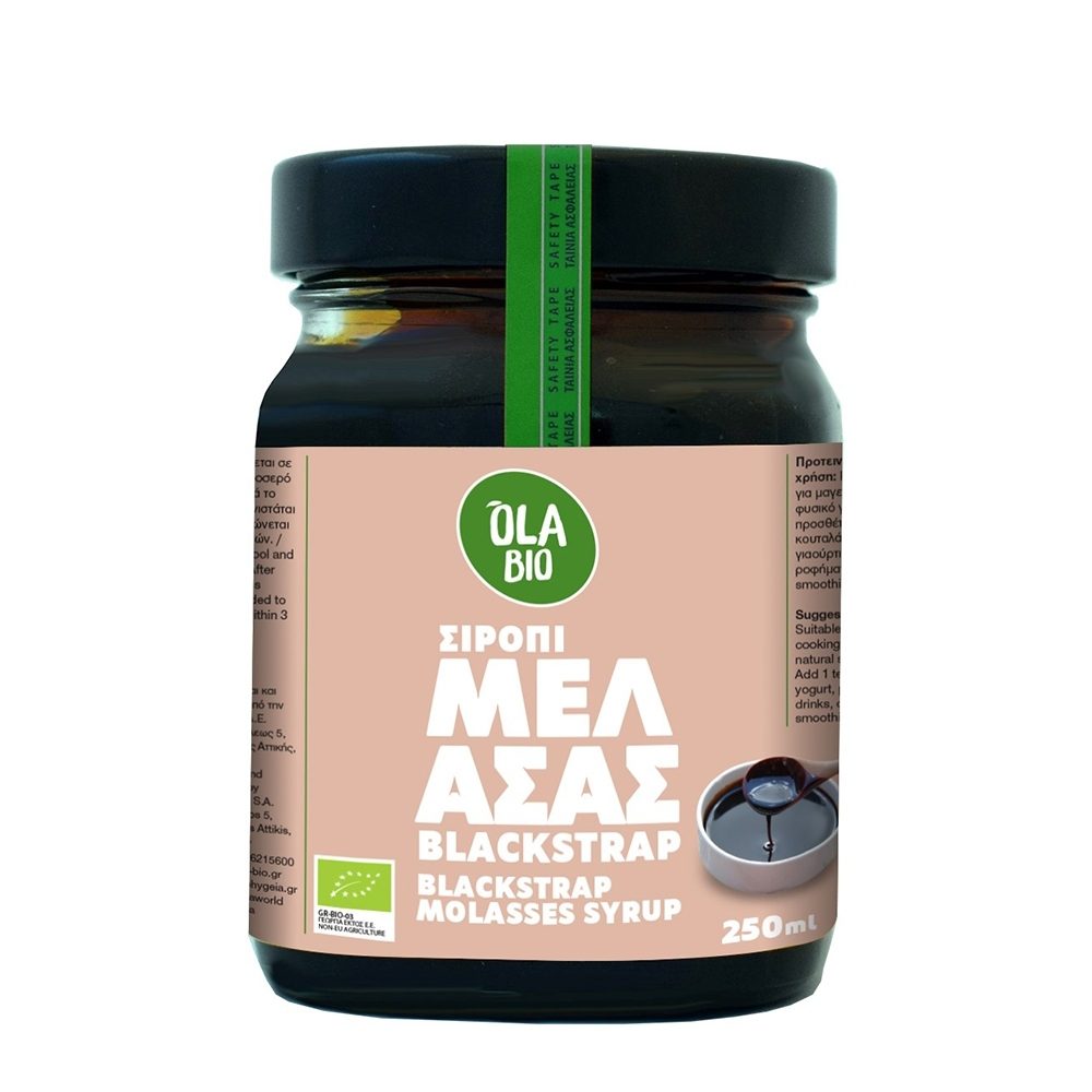 Μελάσα Blackstrap (Βιολογική) (420g)