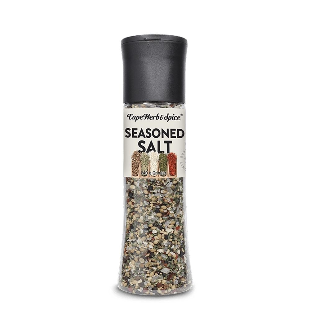 Tall Seasoned Salt Grinder (240g)