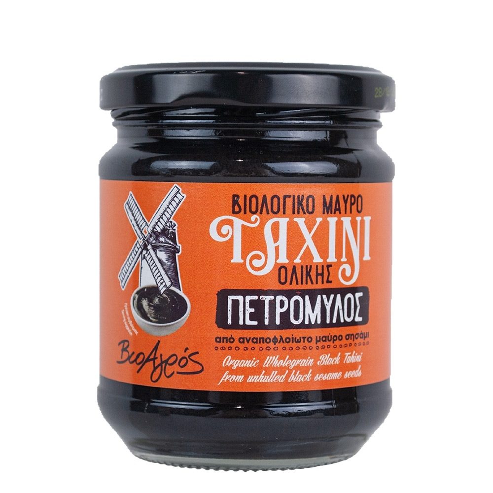 Ταχίνι Μαύρο Πετρόμυλος Βιοαγρός (170g)