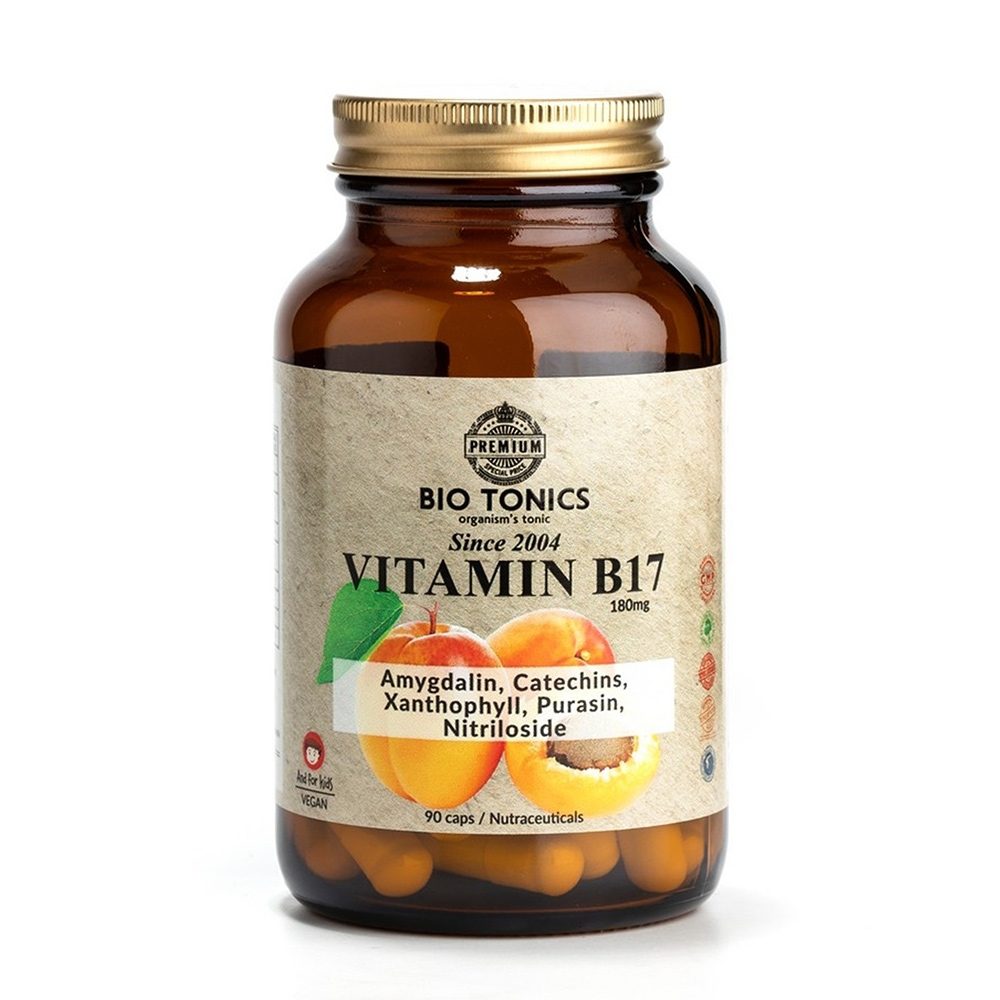 Vitamin B17 Αμυγδαλίνη Κυτταρική Προστασία (90caps)