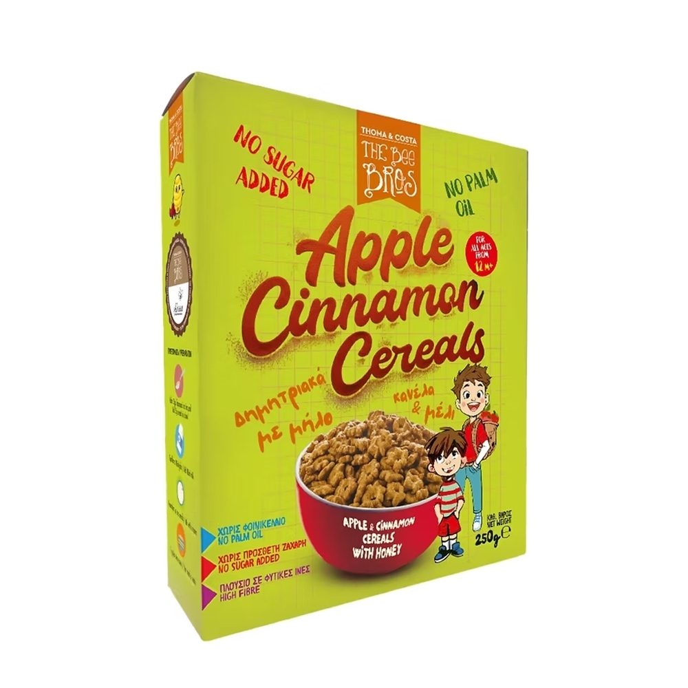 Apple & Cinnamon Cereal with Honey (250g)