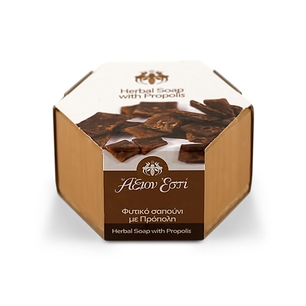 Σαπούνι Φυτικό με Βιολογική Πρόπολη (Άξιον Εστι) (100g)