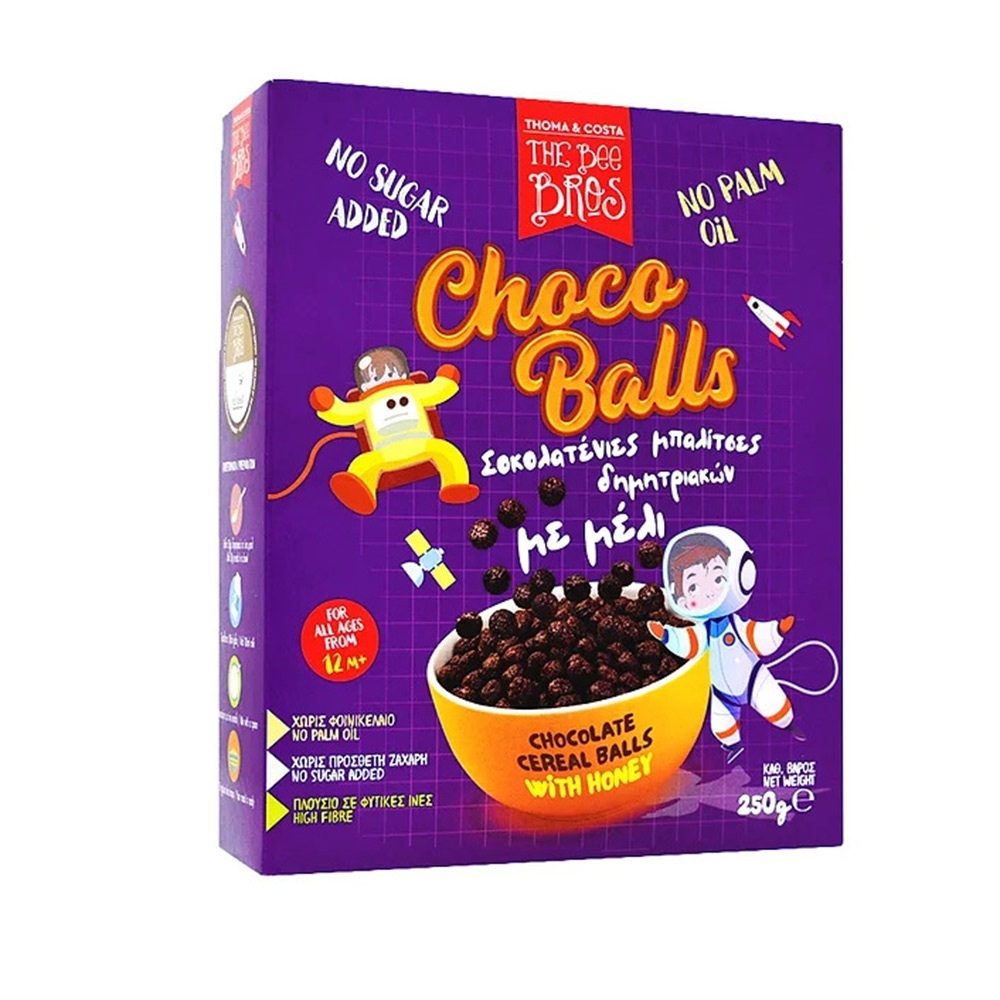 Chocolate Cereal Balls with Honey (250g)