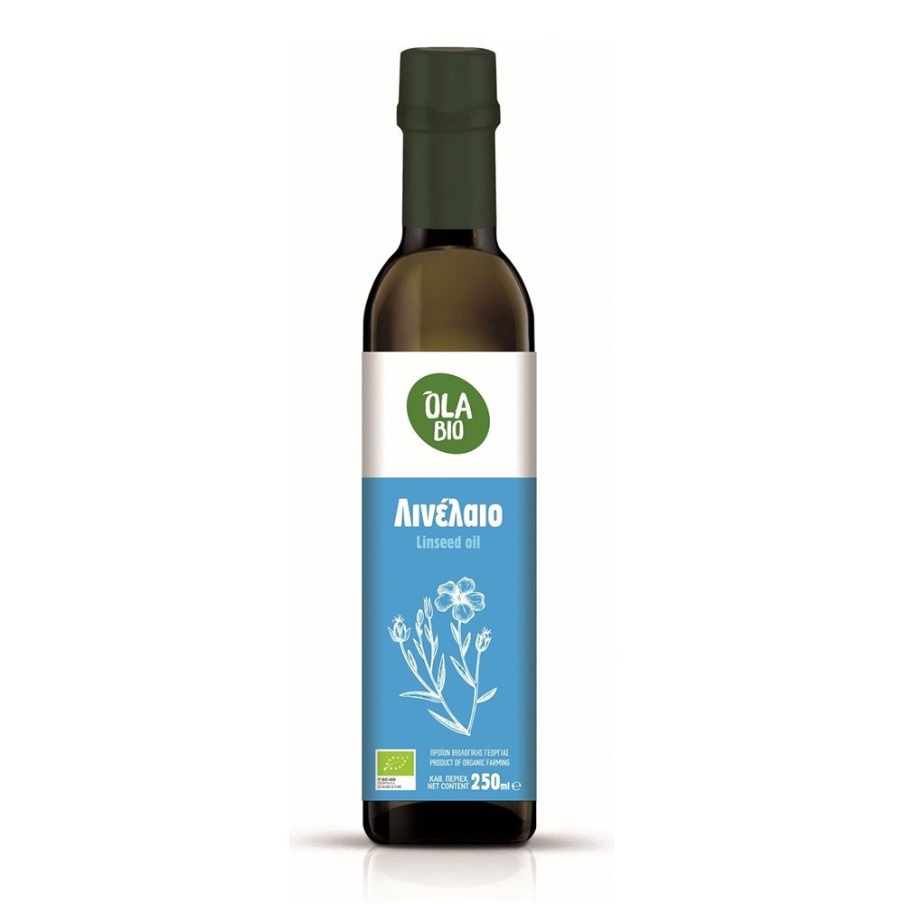 Λινέλαιο ψυχρής έκθλιψης (Βιολογικό) (250ml)