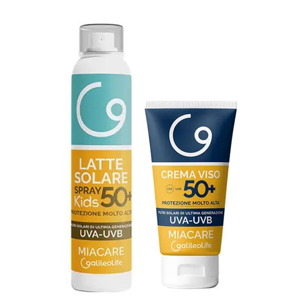 Miacare Kids Sun Milk Spray SPF 50 + Δώρο Face Cream 50 ml
