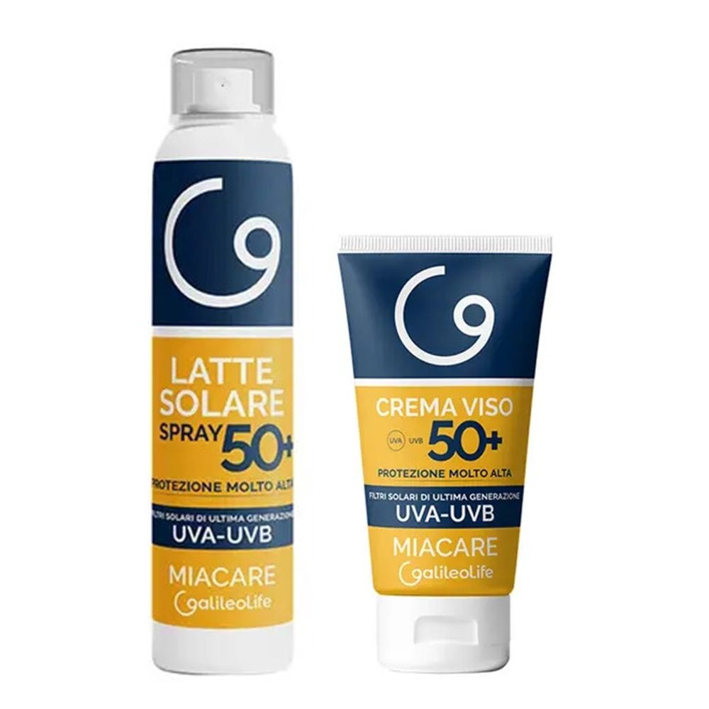 Αντηλιακή κρέμα προσώπου SPF 50 + Δώρο Spray Milk 150 ml