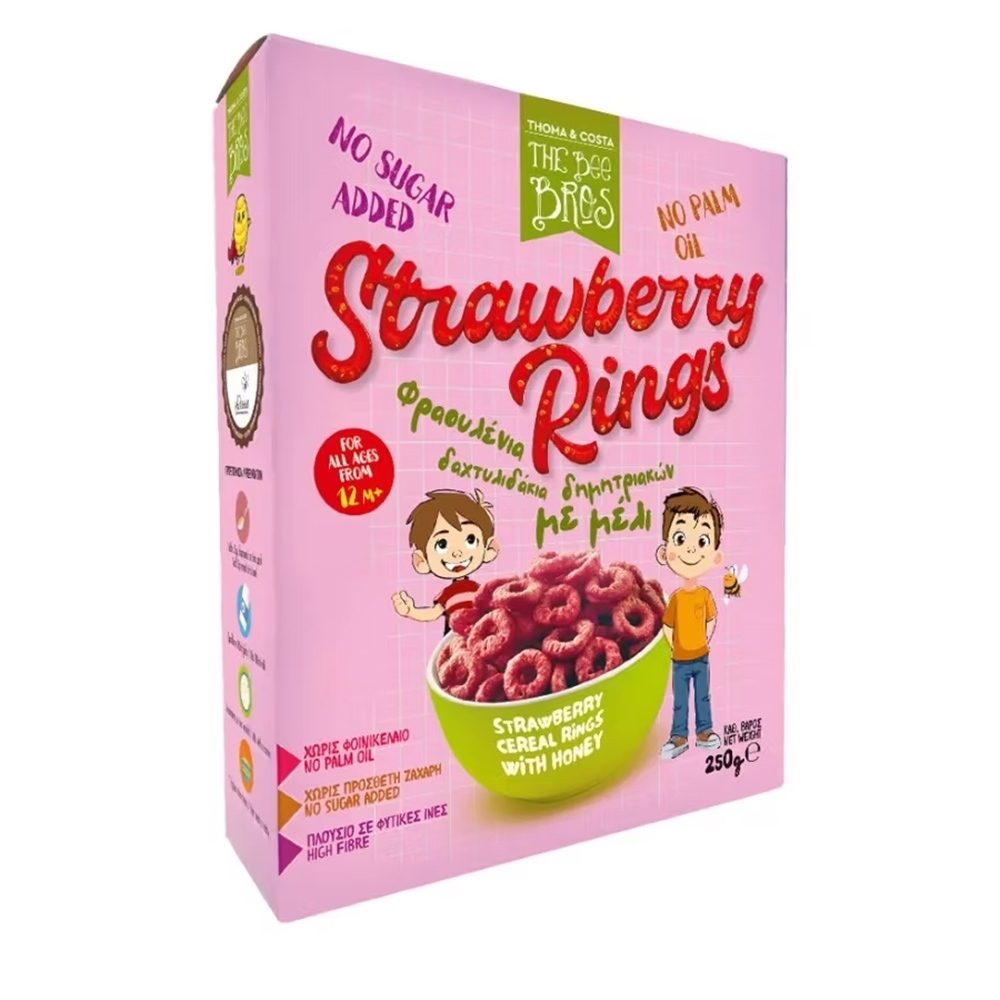 Δημητριακά Φράουλα με Μέλι (250g)